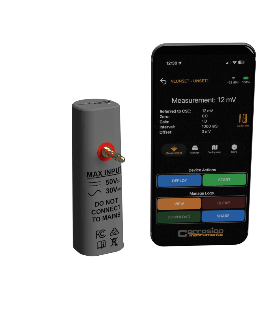 NanoLog portable cathodic protection logger
